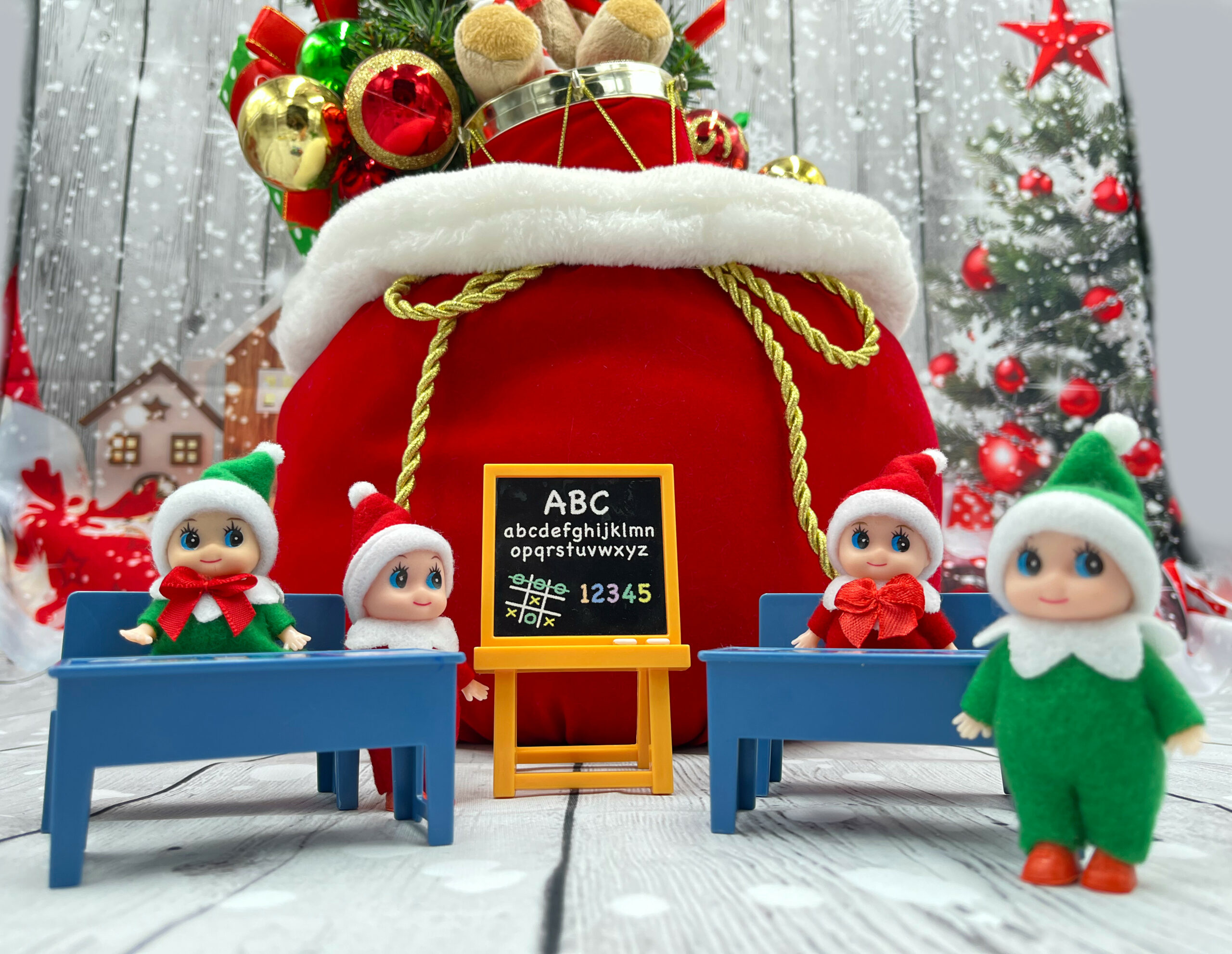 Lutin de Noël pour les enfants de moins de 3 ans